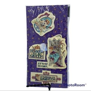 Vintage Mary Engelbreit IT’S GOOD TO BE QUEEN Magnet Set 2004 Original Package